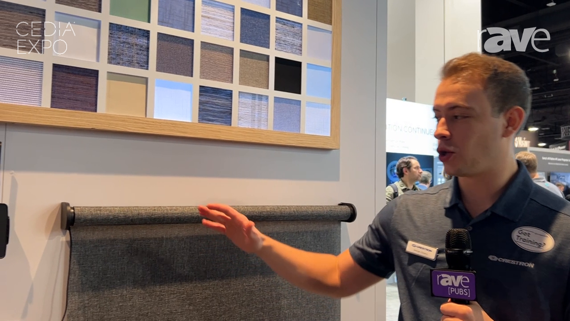 CEDIA Expo 2023: Crestron Features Latest in Shading Innovations