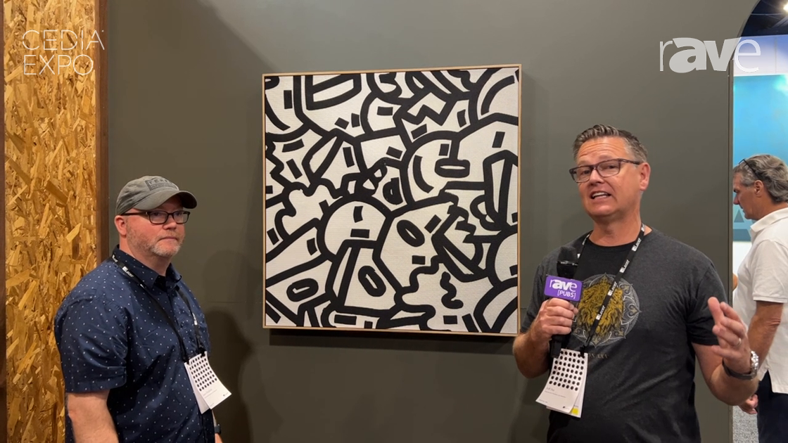 CEDIA Expo 2023: Leon Speakers Discusses Merging Art With Sound in a Space Using Ente SoundTile