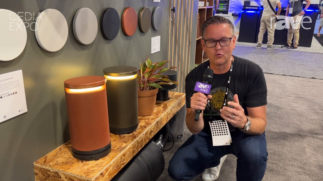 CEDIA Expo 2023: Leon Speakers Shares Leon Terra LuminSound Outdoor Custom Lighted Speakers