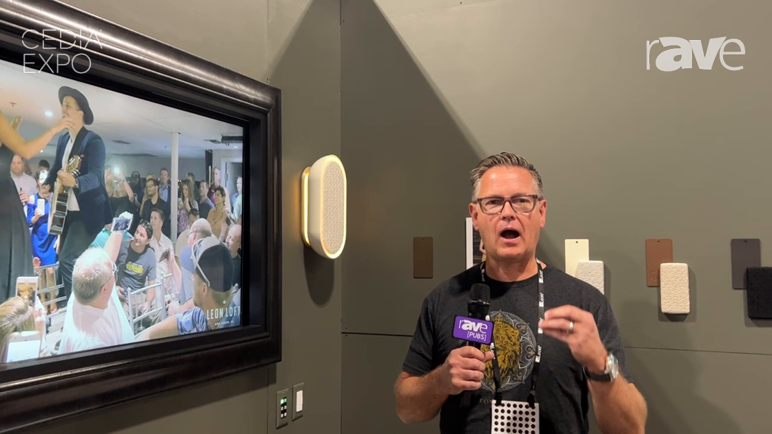 CEDIA Expo 2023: Leon Speakers Showcases the Mera Sound Sconce and Eclipse Media Lift