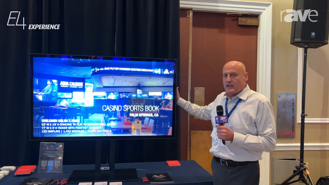 E4 Experience PeerlessAV Shows Xtreme High Bright Outdoor Display for