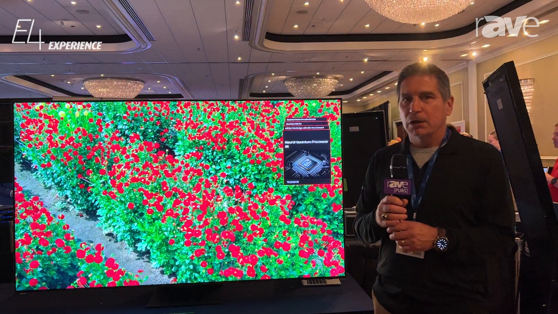 E4 Experience: Samsung Presents its Consumer Neo QLED 8K TV
