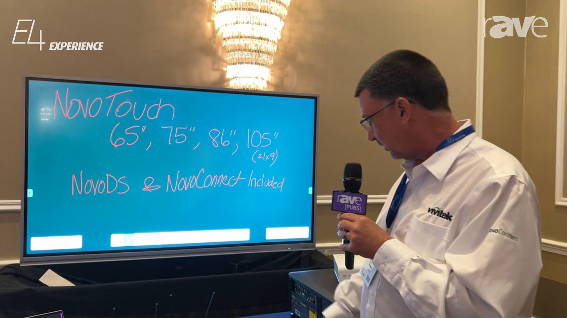 E4 Experience: Vivitek Shows NovoDS Digital Signage Solution and NovoConnect Collaboration Product