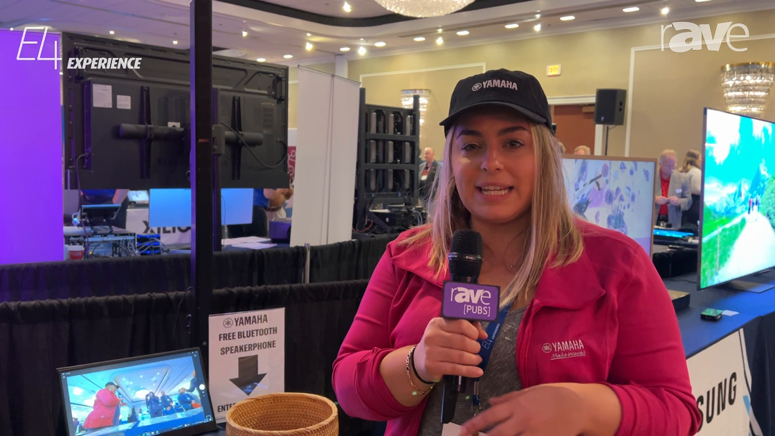 E4 Experience: Yamaha Unified Communications Shows CS-800 and CS-500 Video Conferencing Systems