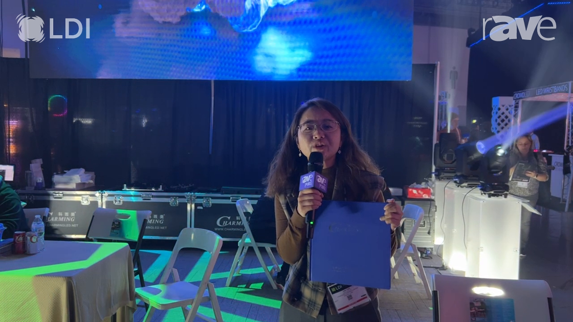 LDI 2023: Charming Demonstrates R391WX 3.91-Pixel Pitch dvLED Display for Rental/Staging