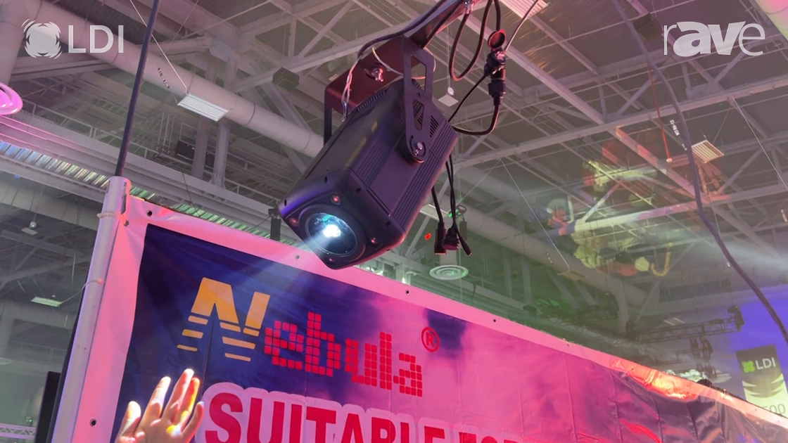 LDI 2023: Nebula Demos 1000-Lumen Digital Projector With Interactive Floor Game