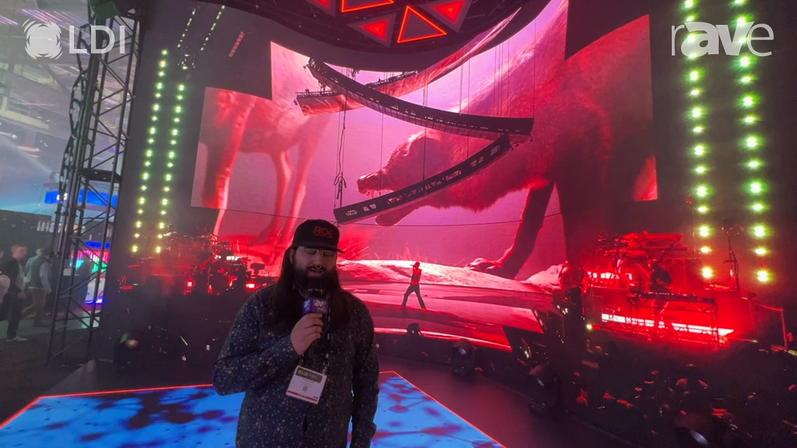 LDI 2023: ROE Visual Introduces Topaz 2.6 Curve, Asparas Triangle dvLED and Black Marble dvLED Floor