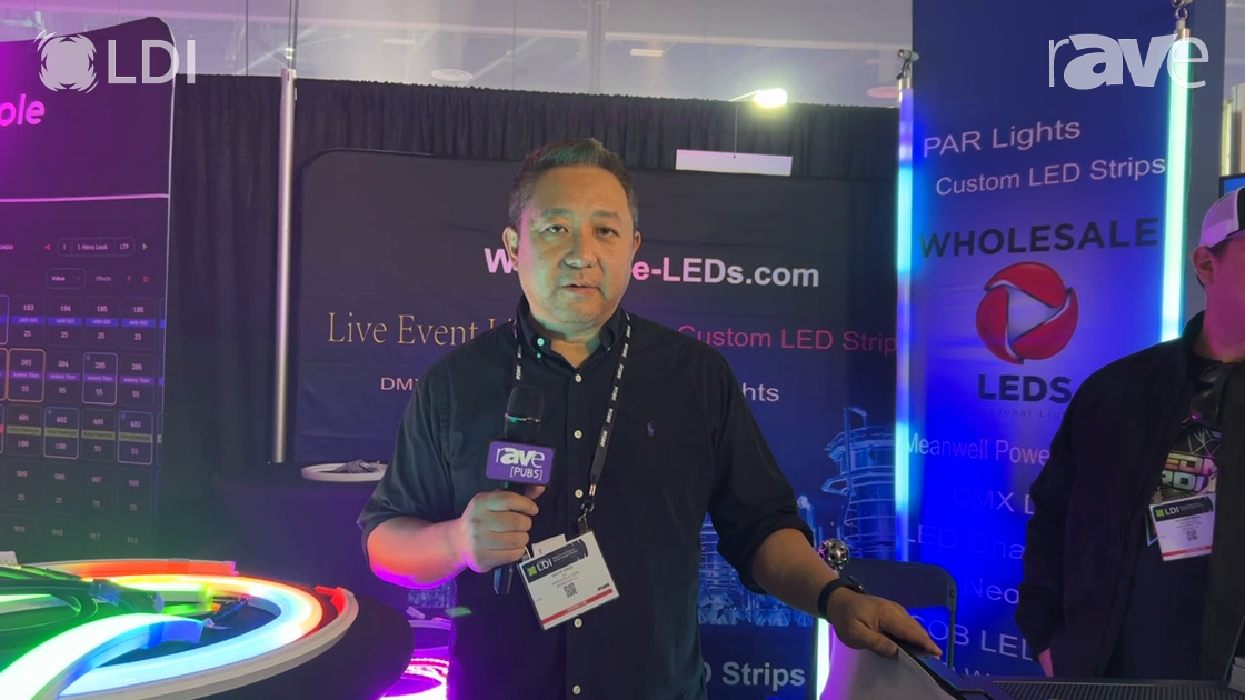 LDI 2023: Wholesale LEDs Explains Partnership With Neon Guardian for Atmospheric LED Lighting