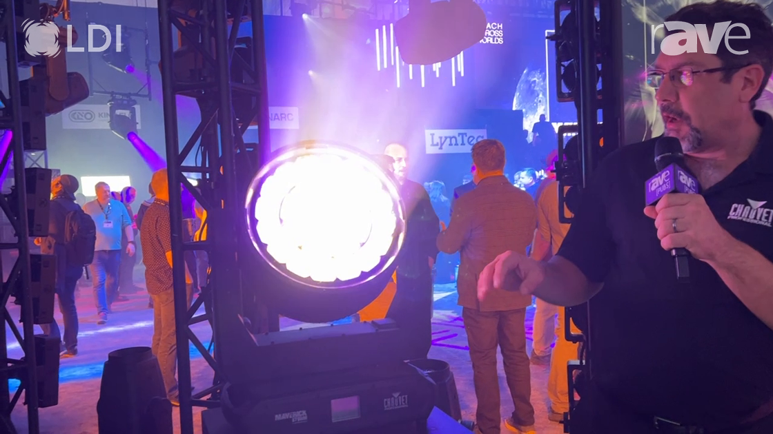 LDI 2023: CHAUVET Professional Features Maverick Storm 3 BeamWash Fixture