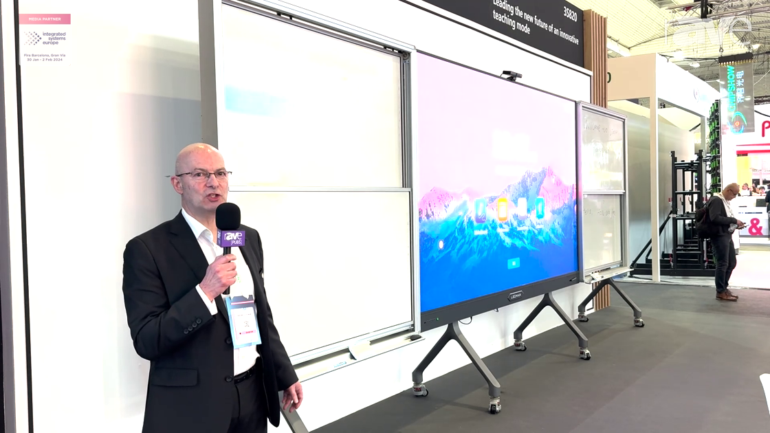 ISE 2024: Ledman Demonstrates the All-in-One LEDHUB 138” 4K Interactive Education Board