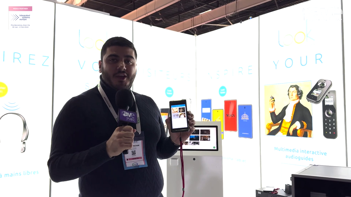 ISE 2024: Look2innovate Demos LOOK Multimedia Player with Infrared Triggering for Exhibits, Tours