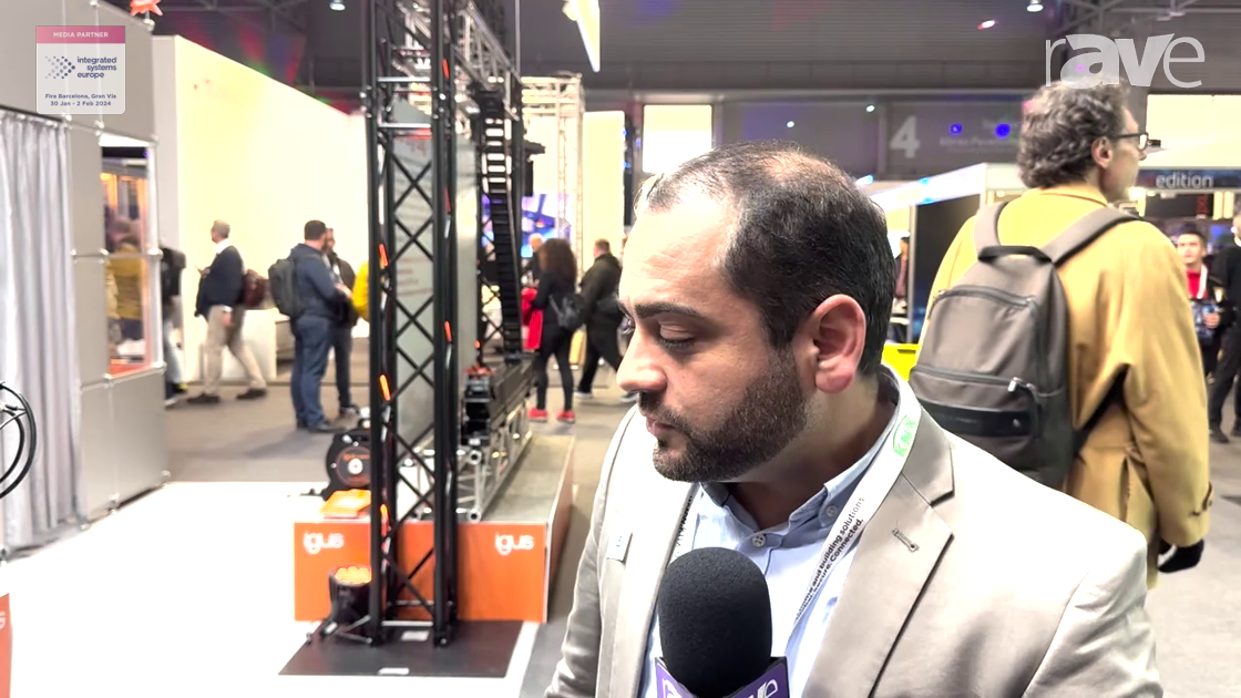 ISE 2024: ROBIDIA GmbH Shows Off Apos AI Video Production Platform at igus Booth