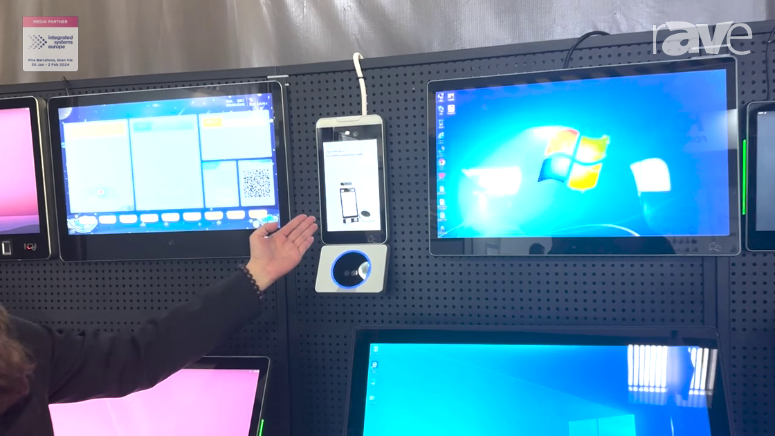 ISE 2024: SINMAR Intros PALM Print, a Biometric Palm Vein Recognition Machine