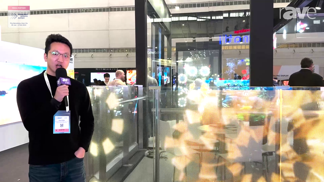 ISE 2024: NEXNOVO Details the NB Series Glass LED Display