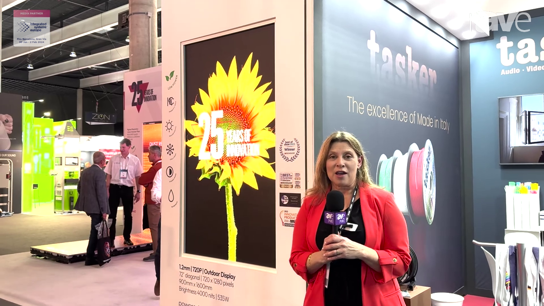 ISE 2024: SiliconCore Highlights 1.2-mm 720p 4000-Nit Outdoor LED Display