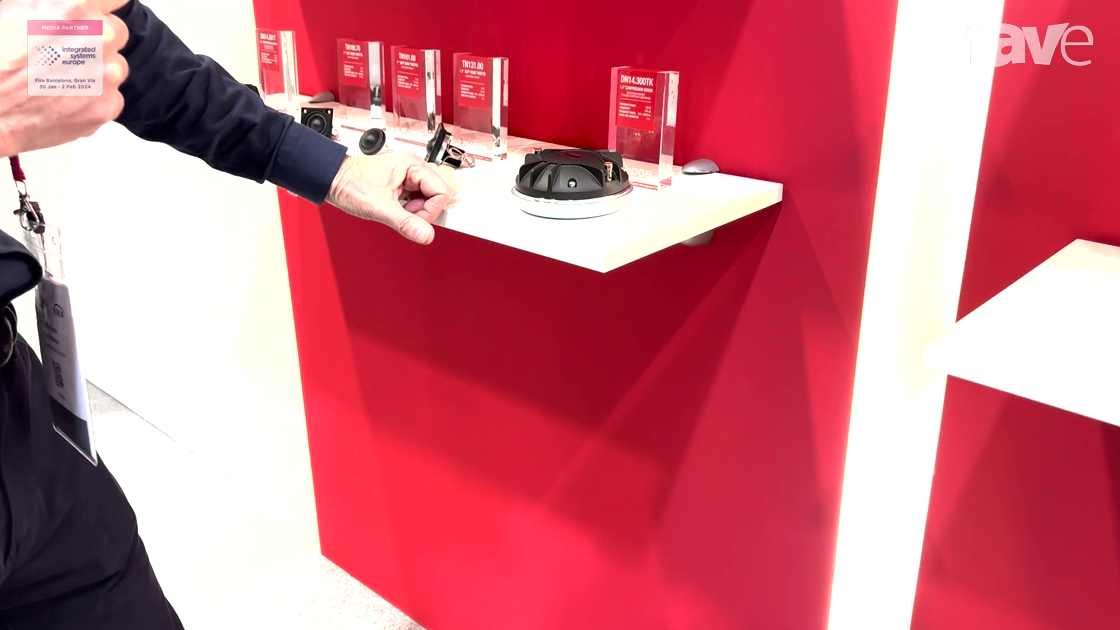 ISE 2024: Lavoce Intros DN14.300T Neodymium 1.4″ Titanium Compression Driver for Pro Audio