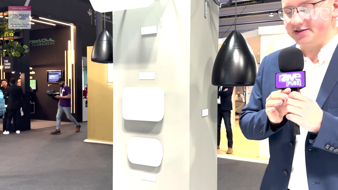 ISE 2024: ic audio Showcases the WA-S 06-165 6-Watt EN 54-Certified Wall Speaker