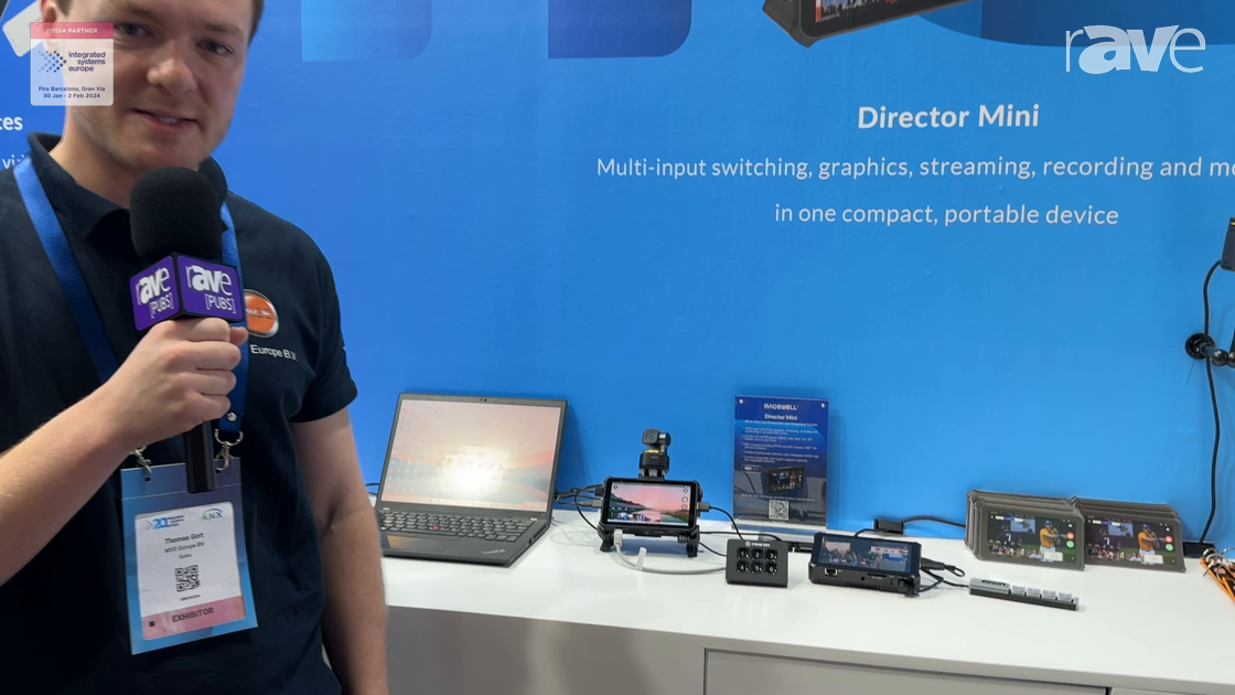 ISE 2024: Magewell Demos Director Mini All-in-One Live Production and Streaming System