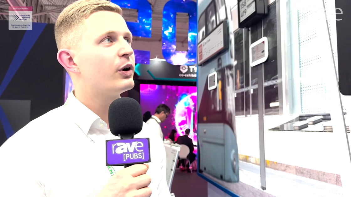 ISE 2024: SEEKINK Technology Shows Off S312EC-O Bus Stop Sign Outdoor E-Paper Solution