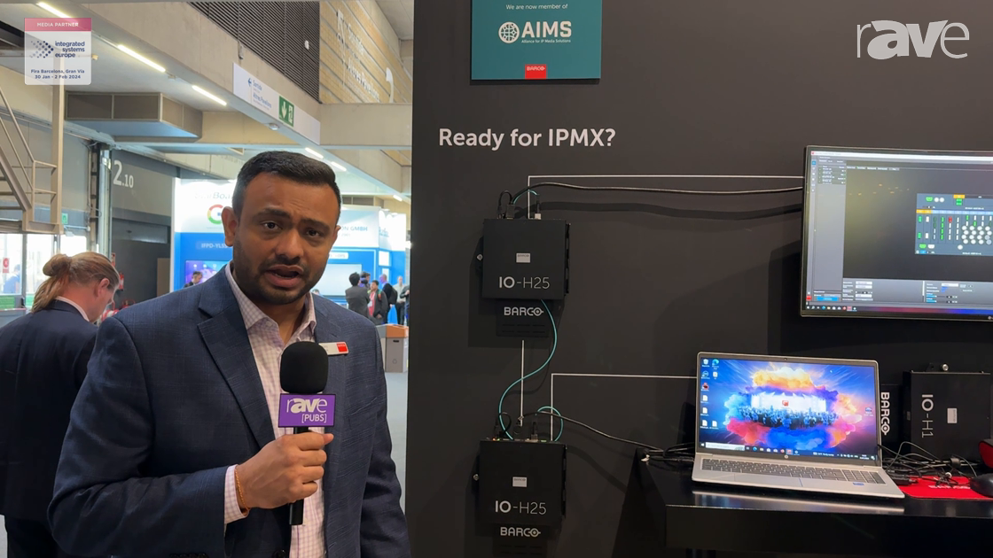 ISE 2024: Barco Announces IO Transcoder Line, Powered by IPMX/2110 Open Standards