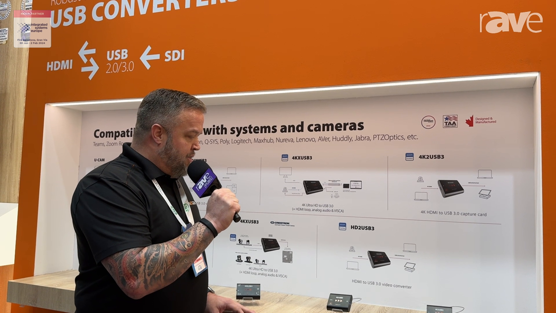 ISE 2024: INOGENI Shows Off Range of HDMI to USB Converters