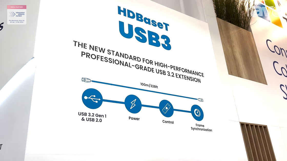 ISE 2024: Gary Kayye Does a Deep-Dive Into the New HDBaseT USB3 Extension Solution with Gabi Shriki