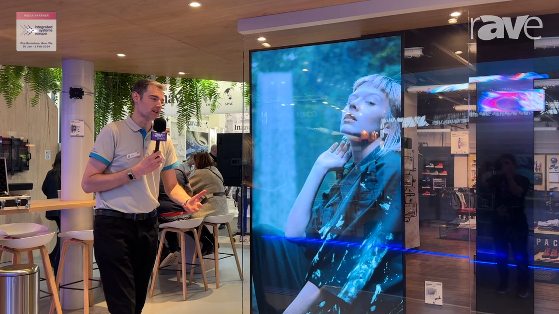 ISE 2024: B-Tech AV Mounts Demonstrates BT8380 RFB Retractable Floor Base for Window Facing Displays