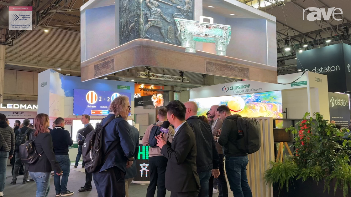 ISE 2024: Shenzhen Chip Optech Co., Ltd Features Chipshow 3D C-Slim Fixed Installation Outdoor LED