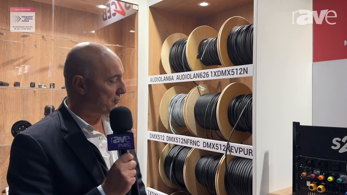 ISE 2024: S2CEB Shares DMX512KEVPUR Durable Cables With Kevlar and Polyurethane Jacket
