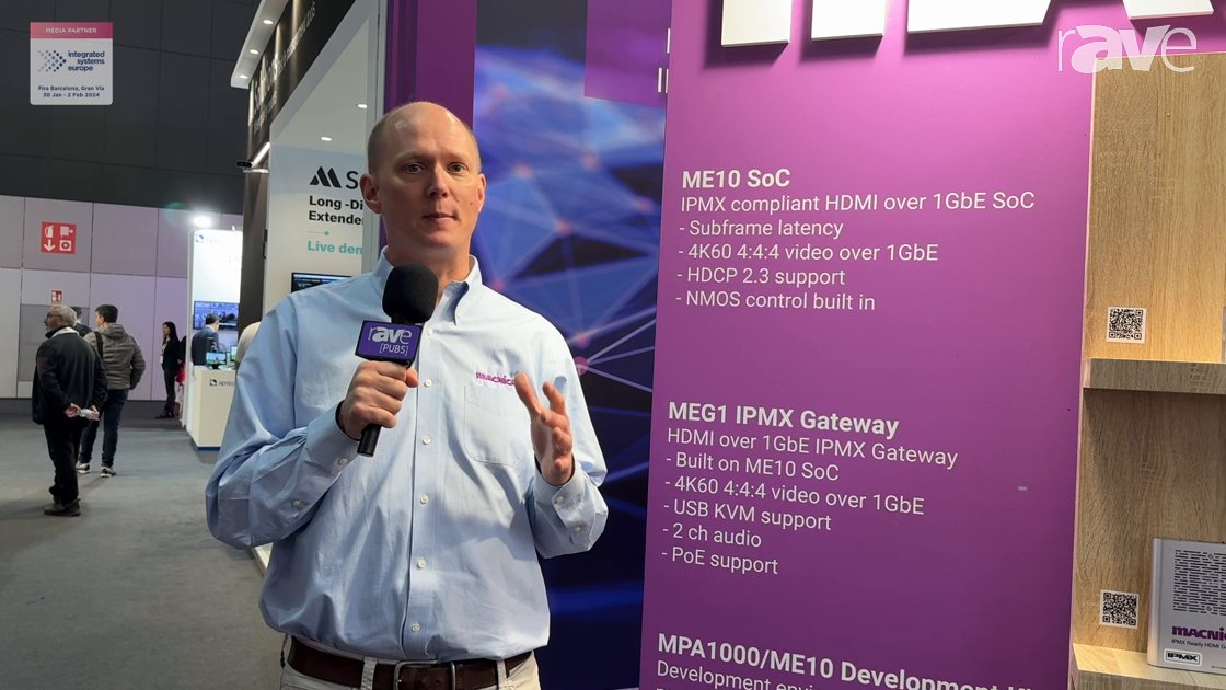 Ise 2024 Macnica Explains Mpa1000 Me10 Development Kit To Support Ipmx