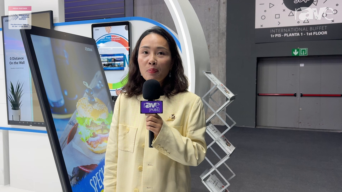 ISE 2024: Rcstars Features RCS-430LYHAZ Movable Battery Powered Display