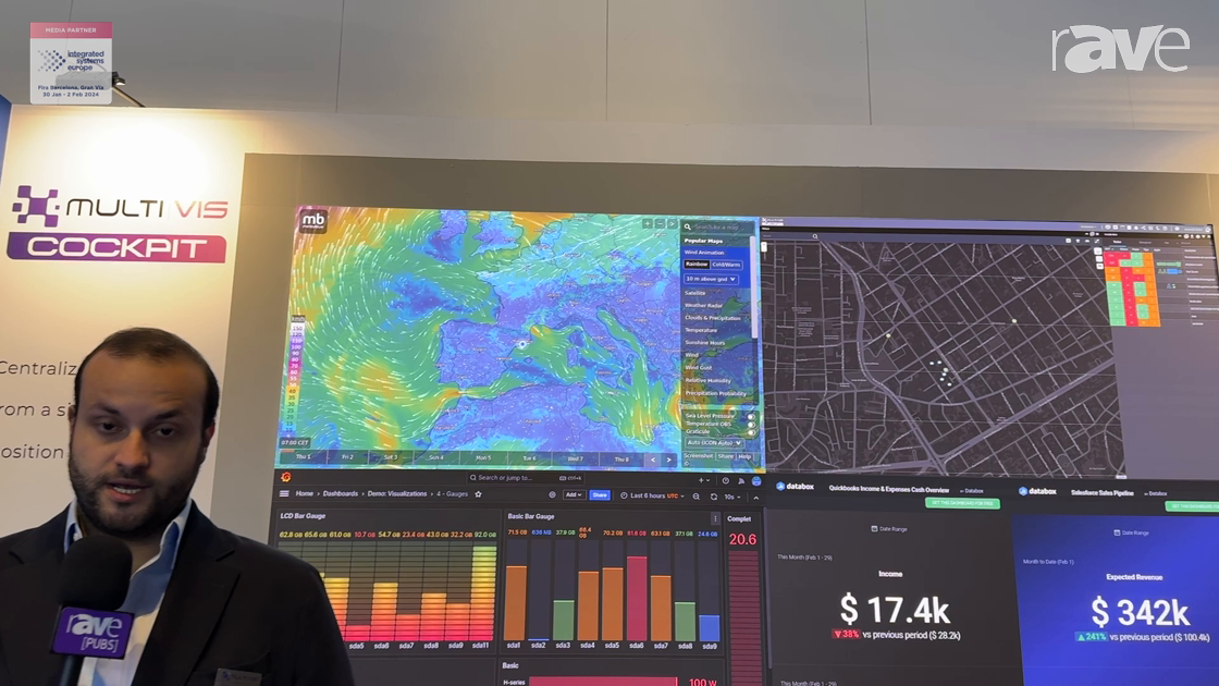 ISE 2024: Multivis Features Multivis Control Content Management Platform for Control Rooms