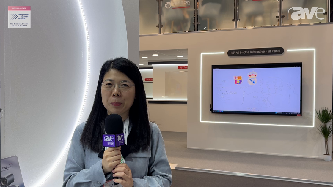 ISE 2024: Tenveo SZ Tenveo Video Technology Co., LTD Show PoE 4K Streaming Camera with 12X Zoom