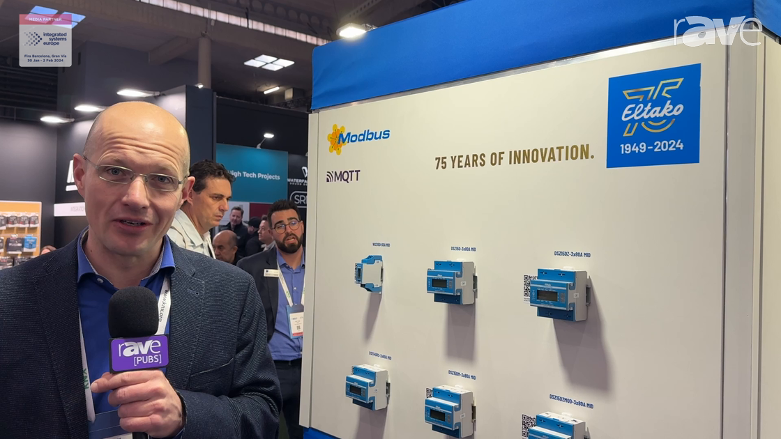 ISE 2024: Eltako Shows Off DSZ15DZMOD-3x80A MID Modbus Bidirectional Energy Meter