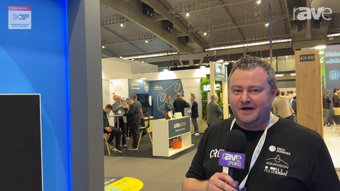 ISE 2024: Gallo Acoustics Showcases Profile, a Range of On-Wall Loudspeakers and Subwoofers