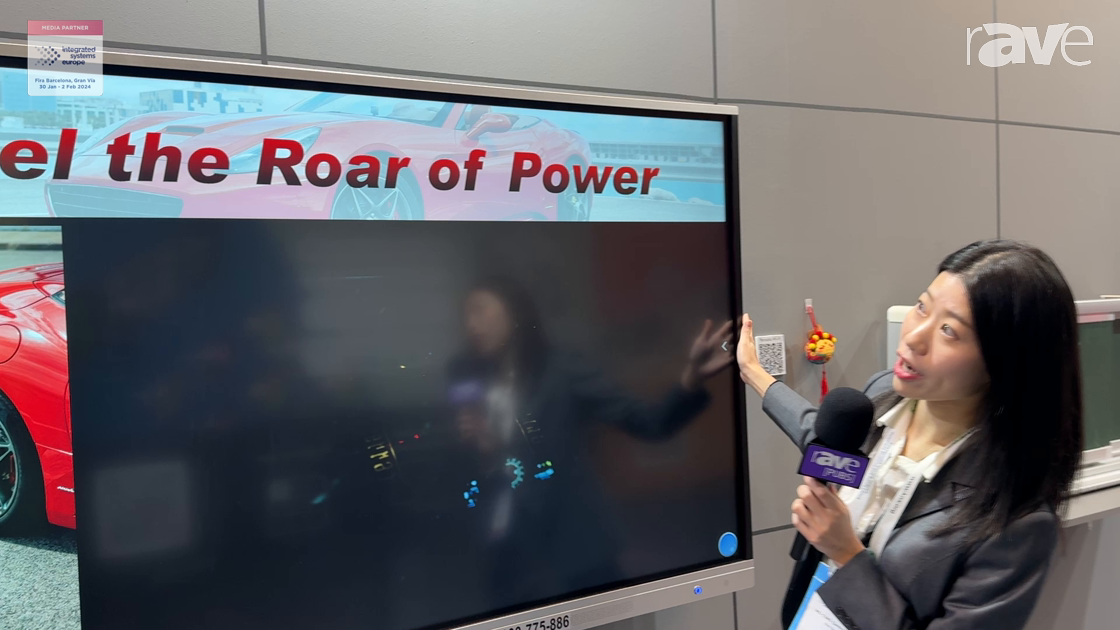 ISE 2024: Rich Source Precision Highlights 75″ IR Multi-Touch Display