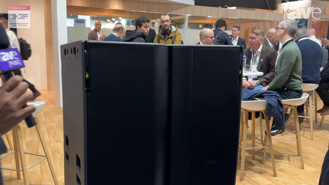 ISE 2024: L-Acoustics Exhibits L2 16-channel PULS 10″ Loudspeaker