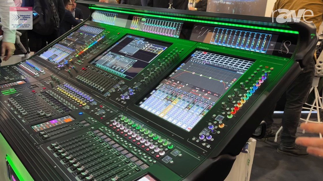 ISE 2024: DiGiCo Displays Quantum852 Flagship Digital Mixing Console