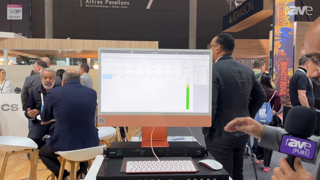 ISE 2024: L-Acoustics Shows Off LC16D AES EBU+MADI Network Audio Converter