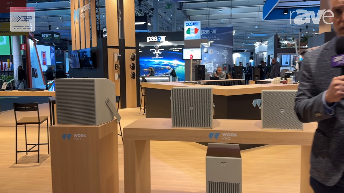 ISE 2024: WORK PRO Showcases IP Weatherproof Arena Loudspeakers Series in Equipson Booth