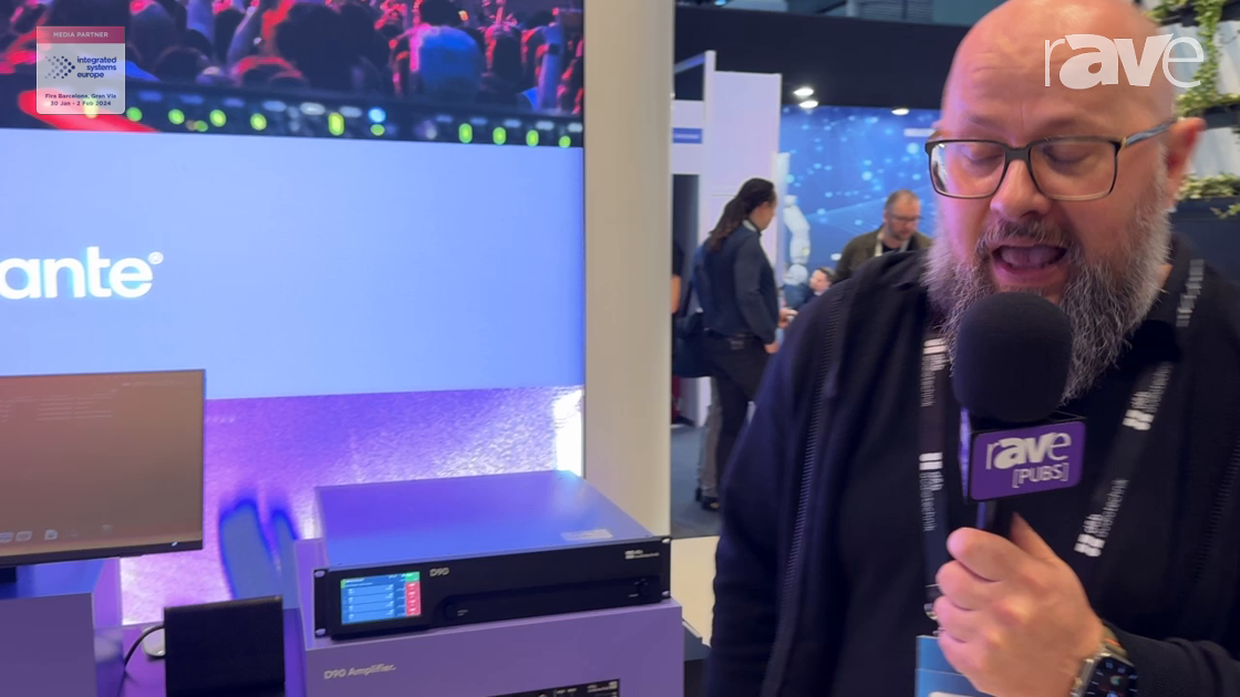 ISE 2024: d&b Audiotechnik Shows D90 Amplifier, Maximum Output Voltage & Digital Signal Processing