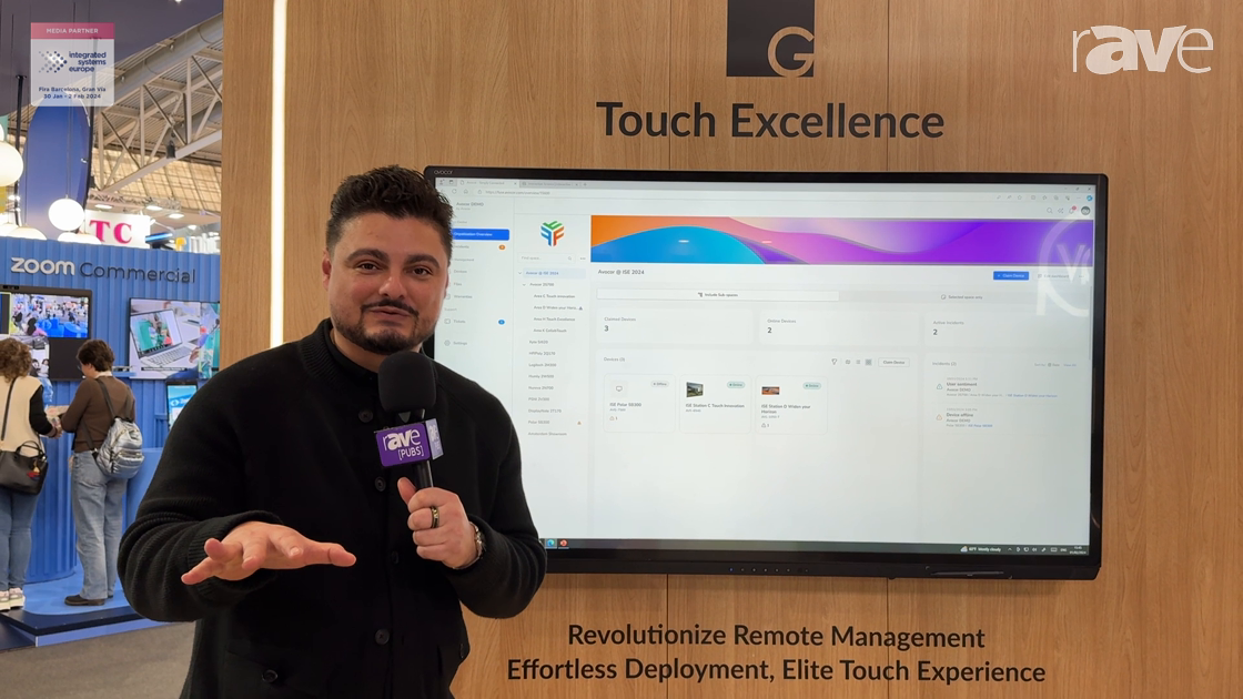 ISE 2024: Avocor Highlights FUSE, a Cloud-Based Software Platform for Interactive Display Management
