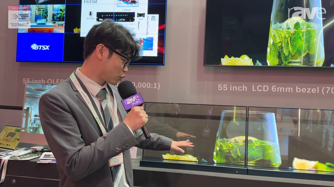 ISE 2024: CEOLED Shows Multiple 30″ OLED Transparent Desktop Monitors Working Together