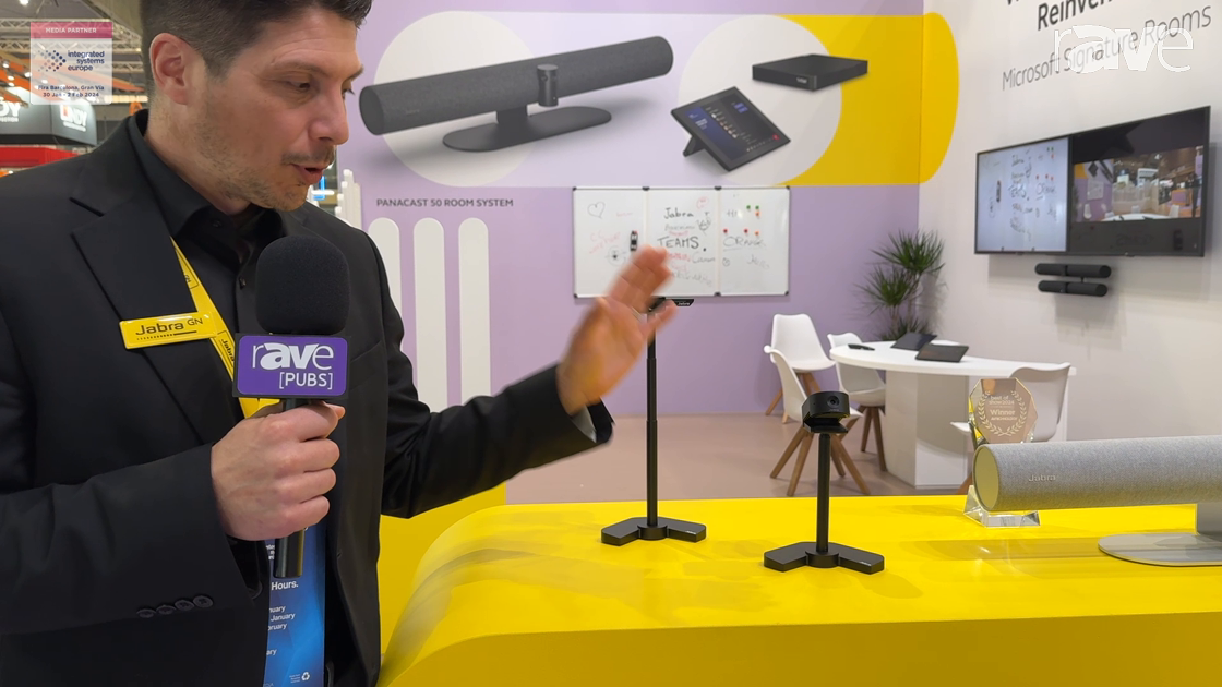 ISE 2024: Jabra Presents PanaCast 20, a Portable 4K Web Camera for Videoconferencing