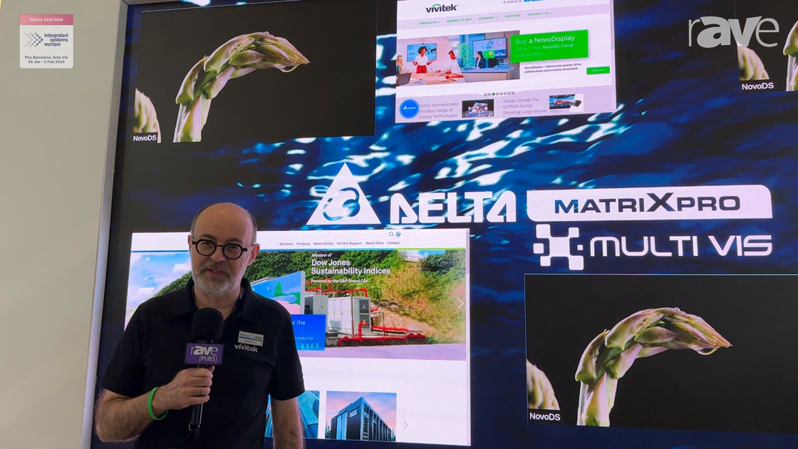 ISE 2024: Vivitek Shows 140″ 4K 0.8-mm Indoor LED Wall for Mission-Critical Applications