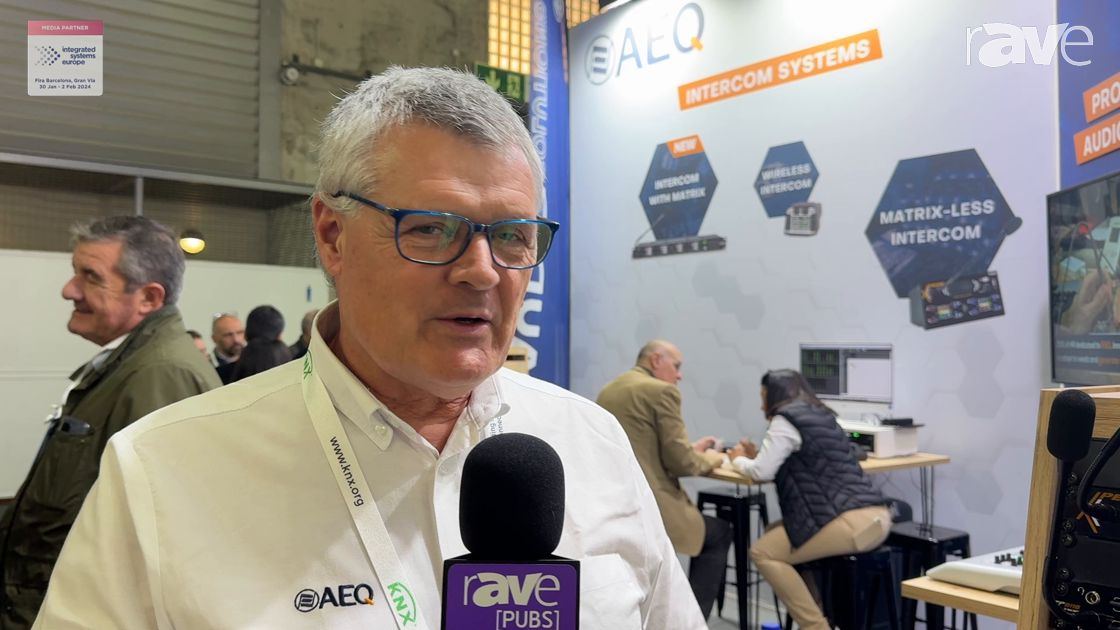 ISE 2024: AEQ Features TP 9116 Intercom User Panel with Four Way Toggle Keys