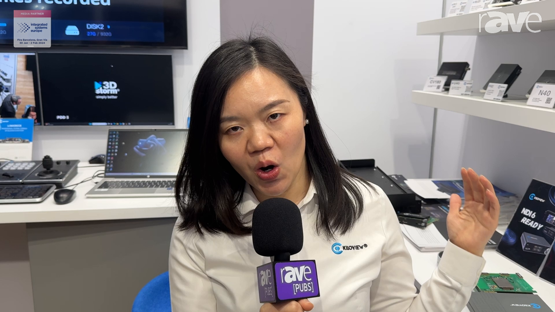 ISE 2024: Kiloview Shows Off  N60 All in One Video Encoder for NDI and SRT