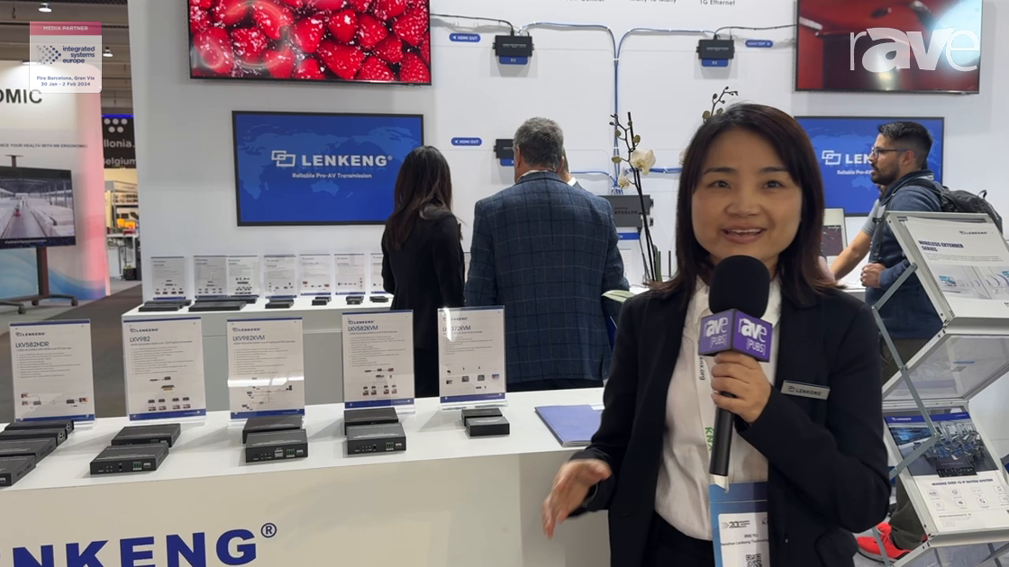ISE 2024: Shenzhen Lenkeng Technology Showcases KVM Extender Series