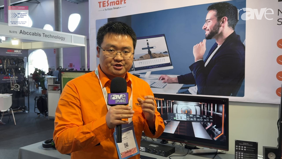 ISE 2024: TESmart Presents Dual Monitor KVM Switcher