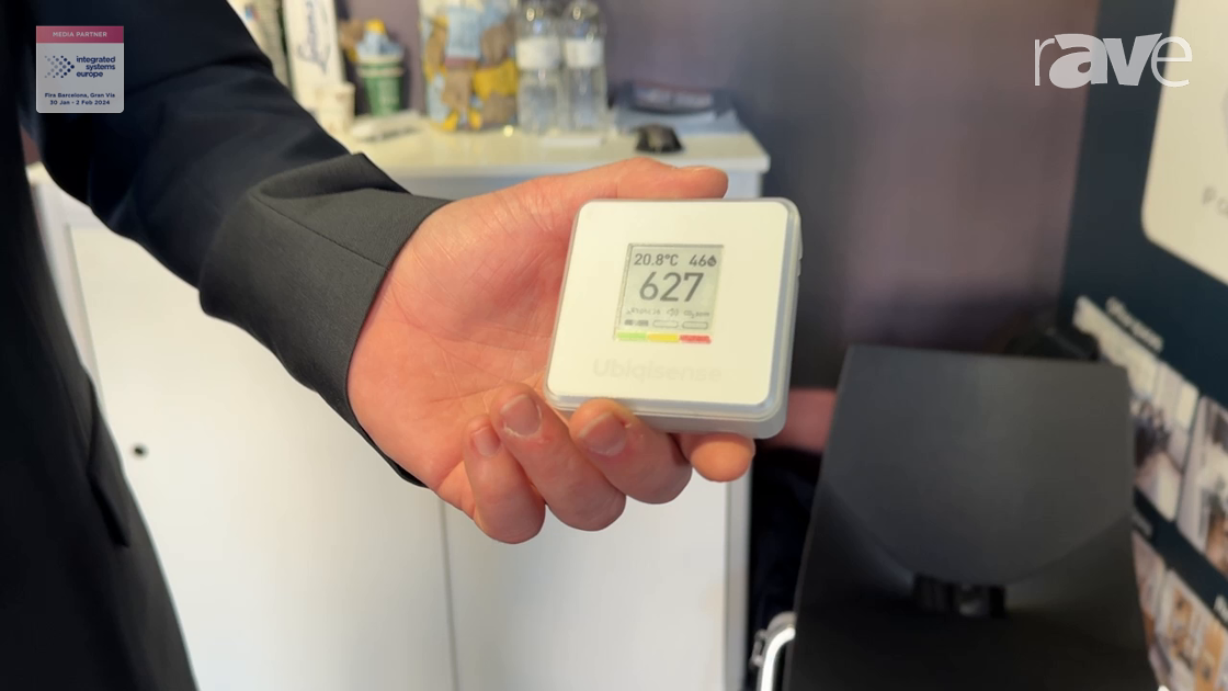 ISE 2024: Ubiqisense Launches IA-ICQ Air Quality Sensor